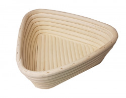 Rattanbrotbackkorb 23x23x7 cm