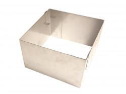 Solide erweiterbare Form quadratisch 20x20cm (Höhe 12cm)