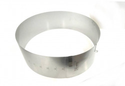 Einstellbare Form rund 31-41cm (Höhe 14cm)