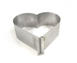 Herzform 17 cm, ohne Boden, (Höhe 8cm)