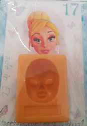 Silikonform Gesicht Cinderella
