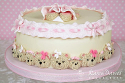 Silikonform Teddybären für Kuchen