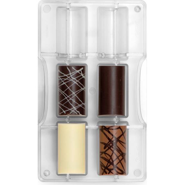 Polycarbonatform für Schokolade Cilindor Large