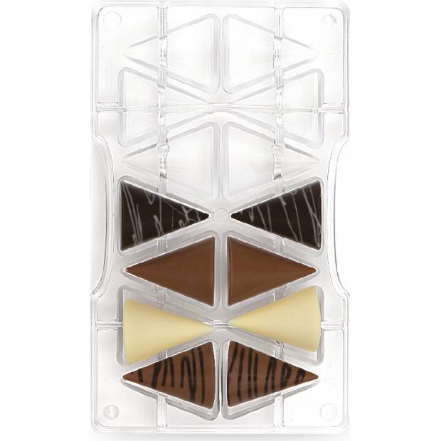 Polycarbonatform für Schokolade Kegel Mittelportion