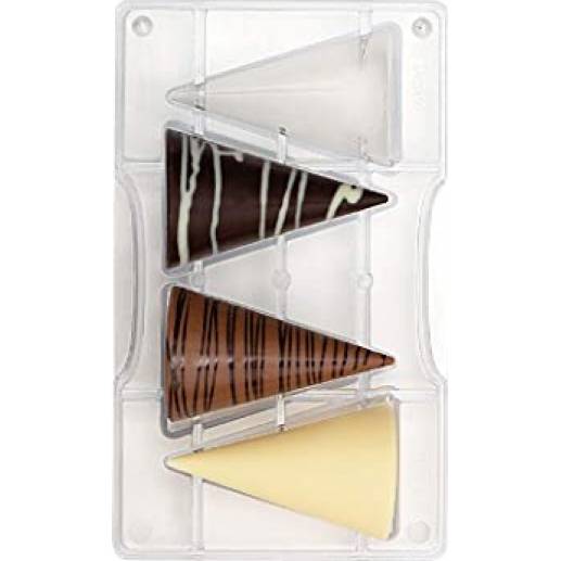 Polycarbonatform für Schokoladenturm groß 19,5×12 cm