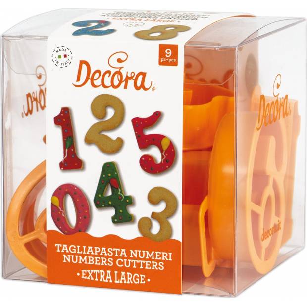 Ausstechfigur Nummer 9 Stück 7,5 cm