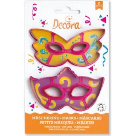 Karneval Maske Ausstecher 2pcs