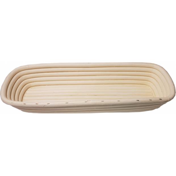 Rattankorb zum Abheben von Hefeteigbrot 36x14x6cm
