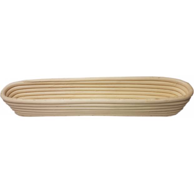 Rattankorb zum Gären von Baguettes 44x8x6 cm