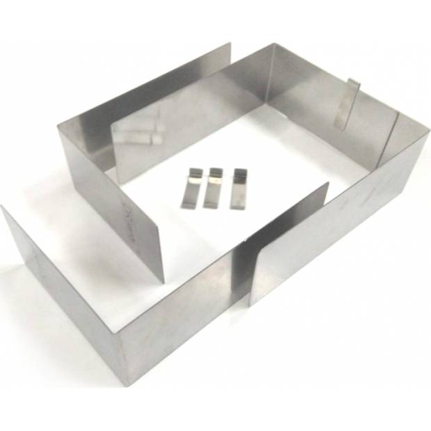 Einstellbare quadratische Form mittel (Höhe 8cm)