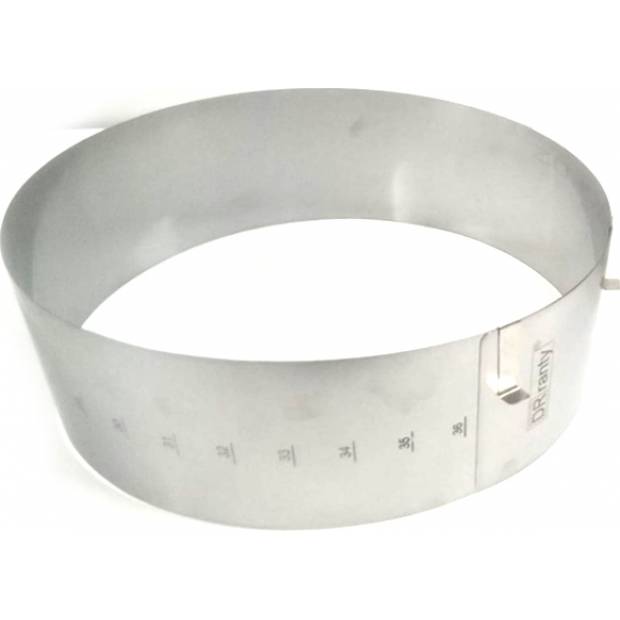 Einstellbare Form rund 26-36cm (Höhe 12cm)