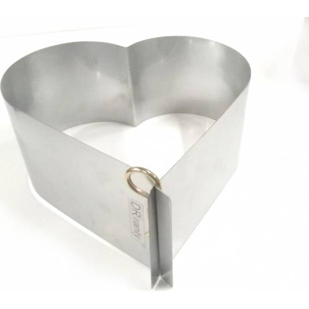 Herzform 23cm, ohne Boden, (Höhe 12cm)