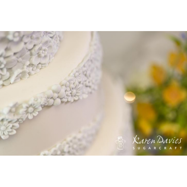 Silikon-Blumengirlande-Kuchenform