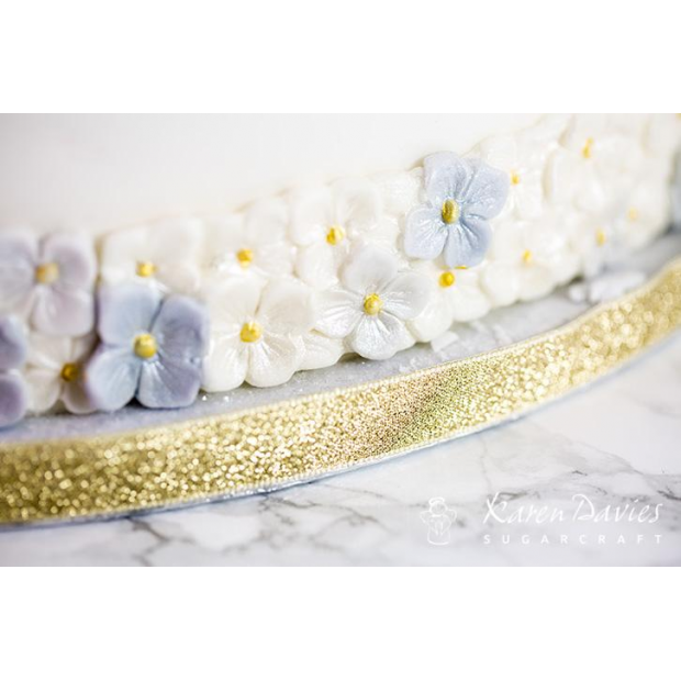 Silikonformsaum für Tortenblumen