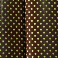 Transferfolie 40x25cm grün gepunktet