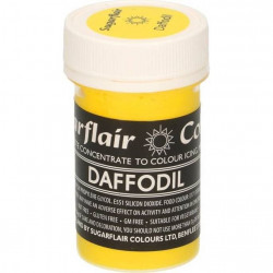 Pastell-Gelierfarbe Sugarflair (25 g) Daffodil 3033 Tortendekoration