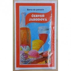 Lebensmittelfarbpulver (5 g) Erdbeerrot 3220