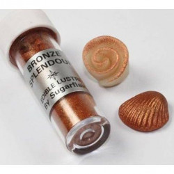 Sugarflair essbares Perlenpulver (2 g) Bronze Splendour 876 dortis