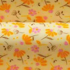 Transferfolie 40x25cm Blumen