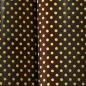 Transferfolie 40x25cm grün gepunktet