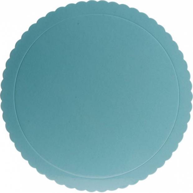 Himmelblaue Kuchenmatte 25cm/3mm