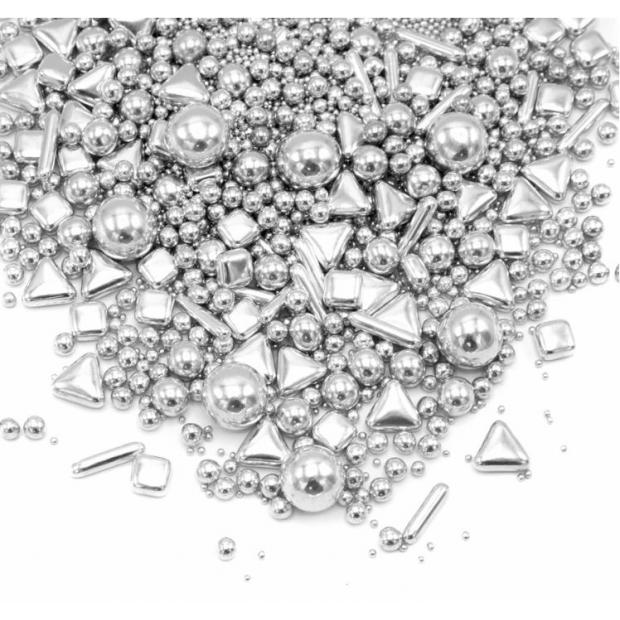 Silber Explosion Dekoration 190g 2303