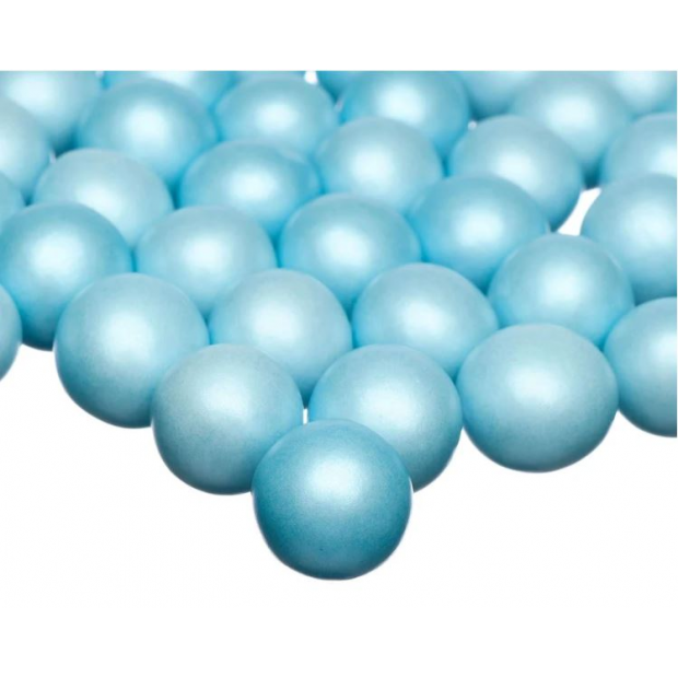 Blaue Schokoladenkugeln zum Verzieren XXL 130g