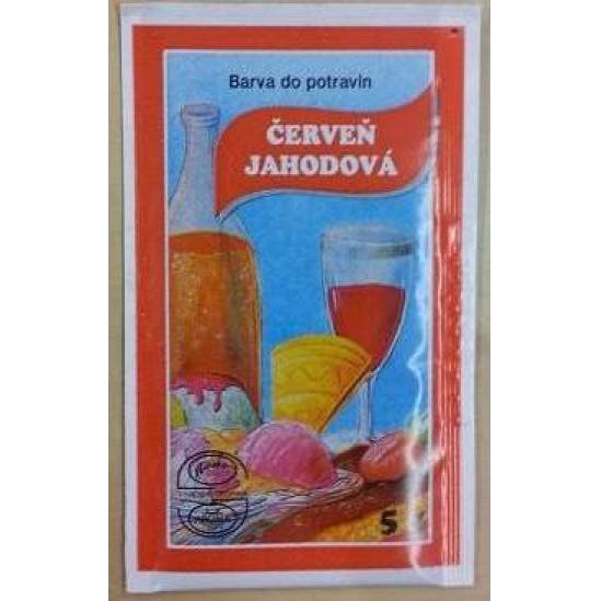 Lebensmittelfarbpulver (5 g) Erdbeerrot 3220