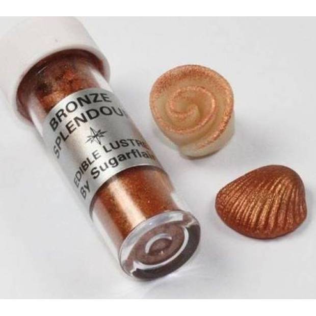 Sugarflair essbares Perlenpulver (2 g) Bronze Splendour 876 dortis