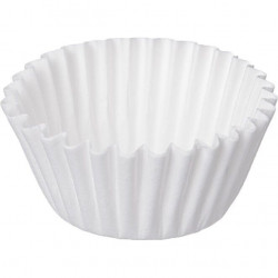 Muffinförmchen weißer Boden Durchmesser 3,5 cm (100 Stück) 120010