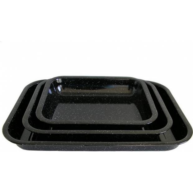 Emailliertes Backblech 36,5 x 29,5 x 5 cm Sfinx - Belis