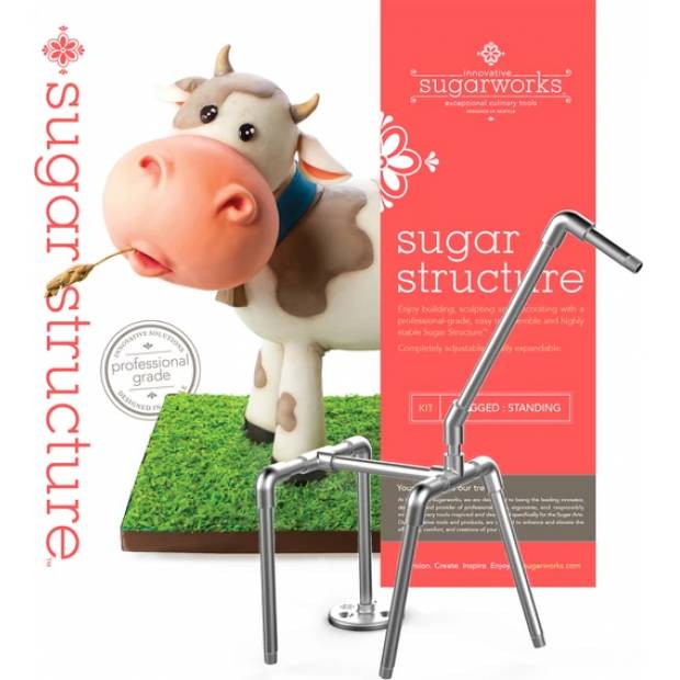 Professionelle Kuchenstütze mit vier Standbeinen