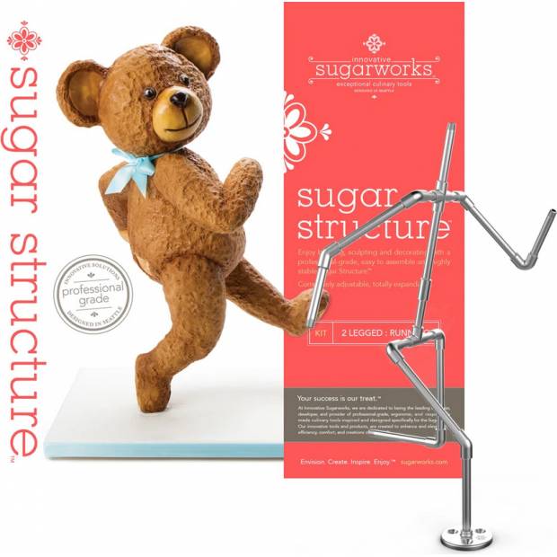 Professionelle Kuchenstütze zwei Laufbeine