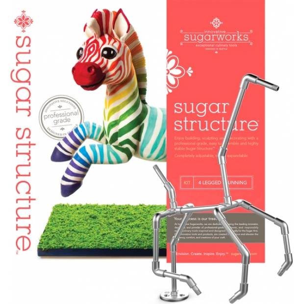 Professionelle Verstärkung Kuchen vier laufende Beine