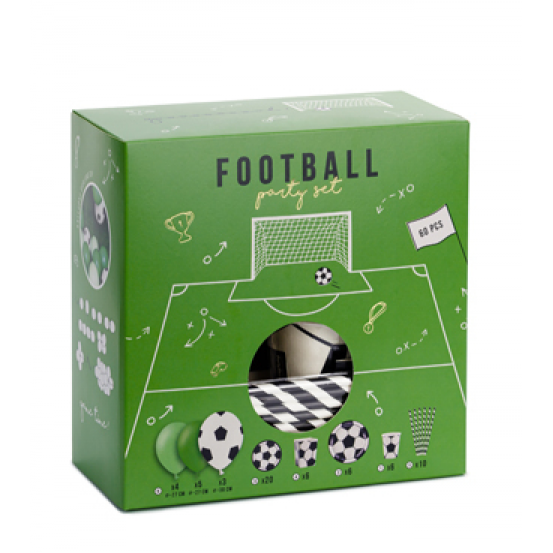 Party-Set Fußball 60Stück