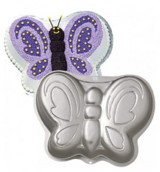 Tortenset Form Schmetterling 33 x 25 cm