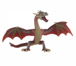 Roter Drache Kuchen Figur 14x10cm
