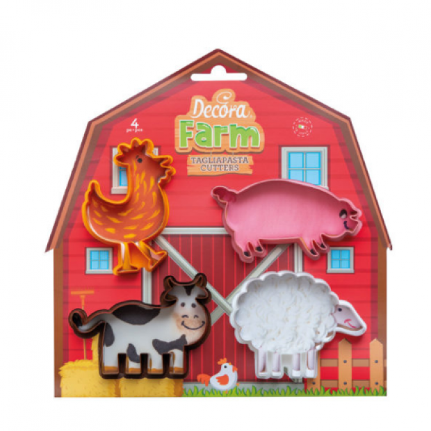 4Stück Schimmelpilze Bauernhoftiere