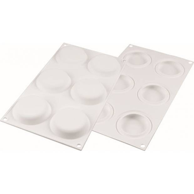 Silikonform Chablon rund 6x 50ml