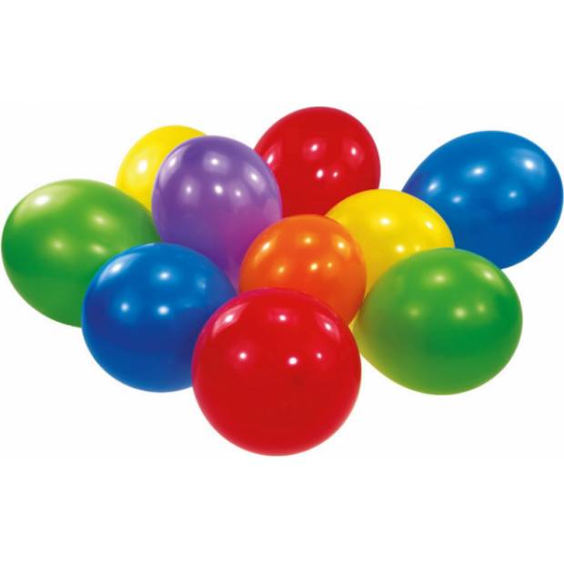 100 latexballons Standard, Farbe 22,8 cm