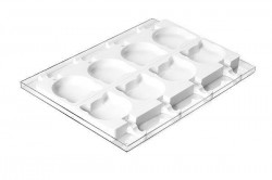 Professionelle Silikonform für Eis am Stiel Katze