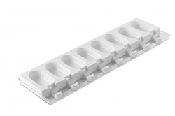 Professionelle Silikonform für klassisches Eis am Stiel, Mini