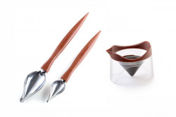 Dekoratives Set Löffel mit Tasse