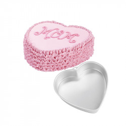 Herz-Kuchenform 24x23x4cm