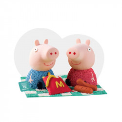 Silikonform großes Schweinchen Pepa