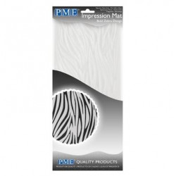 Strukturierte Zebramatte 15 x 30,5 cm