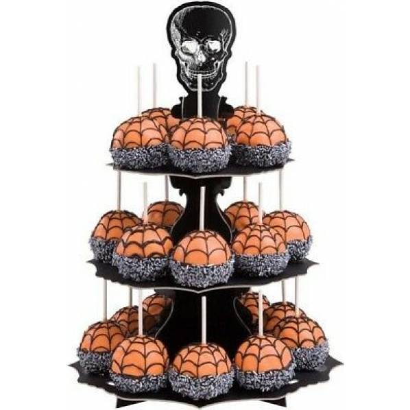 Cupcake-Ständer Totenkopf 30 x 43 cm