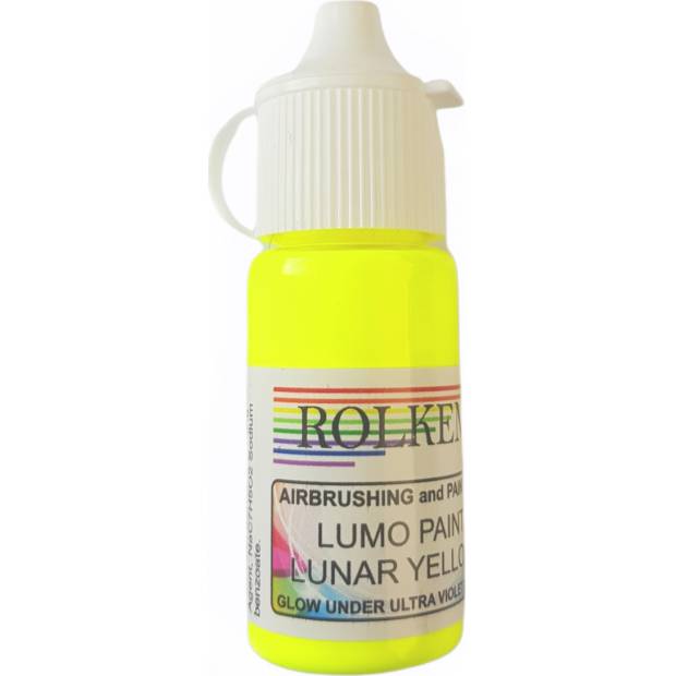Neon Fluoreszierende Gel-Farbe 15ml Lunalgelb