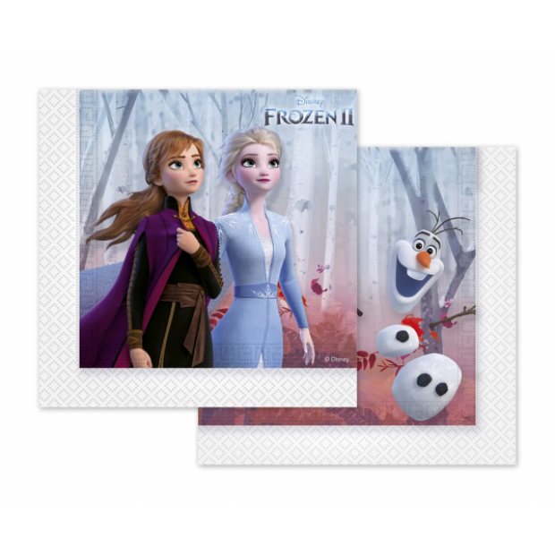 Papierservietten Frozen 33x33cm 20Stk