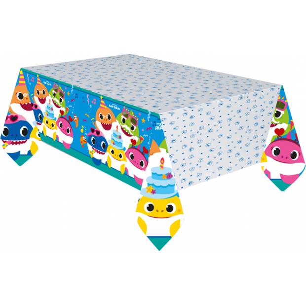 Tischtuch Baby Shark rosa 120x180cm